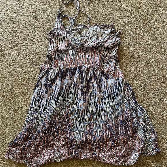 Cupshe medium Boho V-Neck Mini Dress - Picture 2 of 2